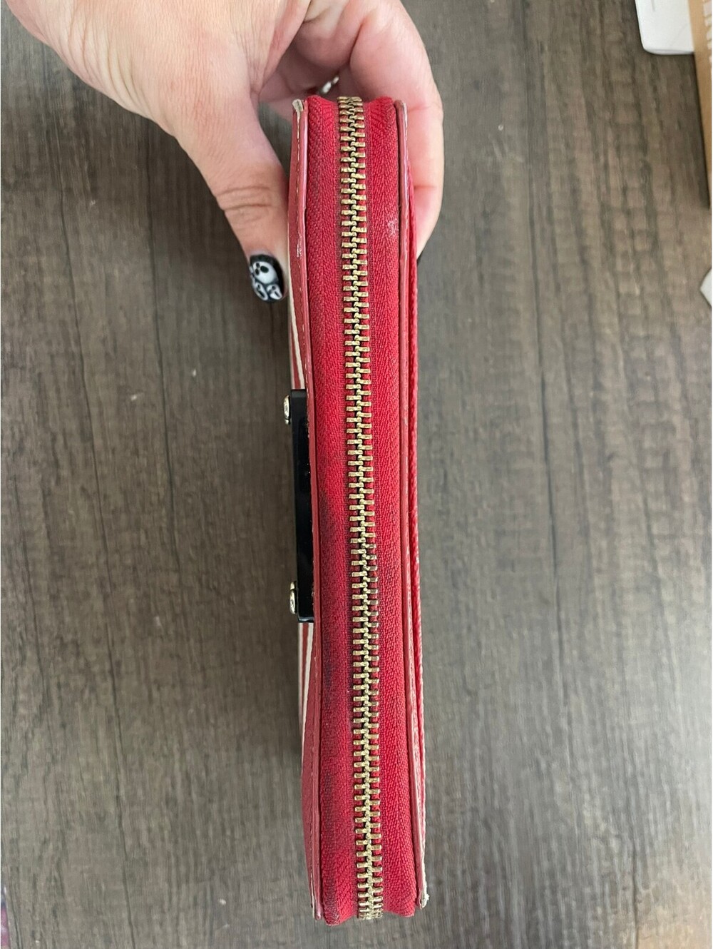 Kate Spade | Striped Zip Around Wallet - Picture 4 of 14